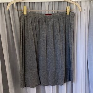Knit Gray Skirt